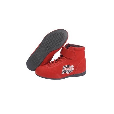 G-Force RACING APPAREL Mid Top Driver Shoes US Size 912 SFI 33A5 Rated Thermal Protective Performance 0235095RD